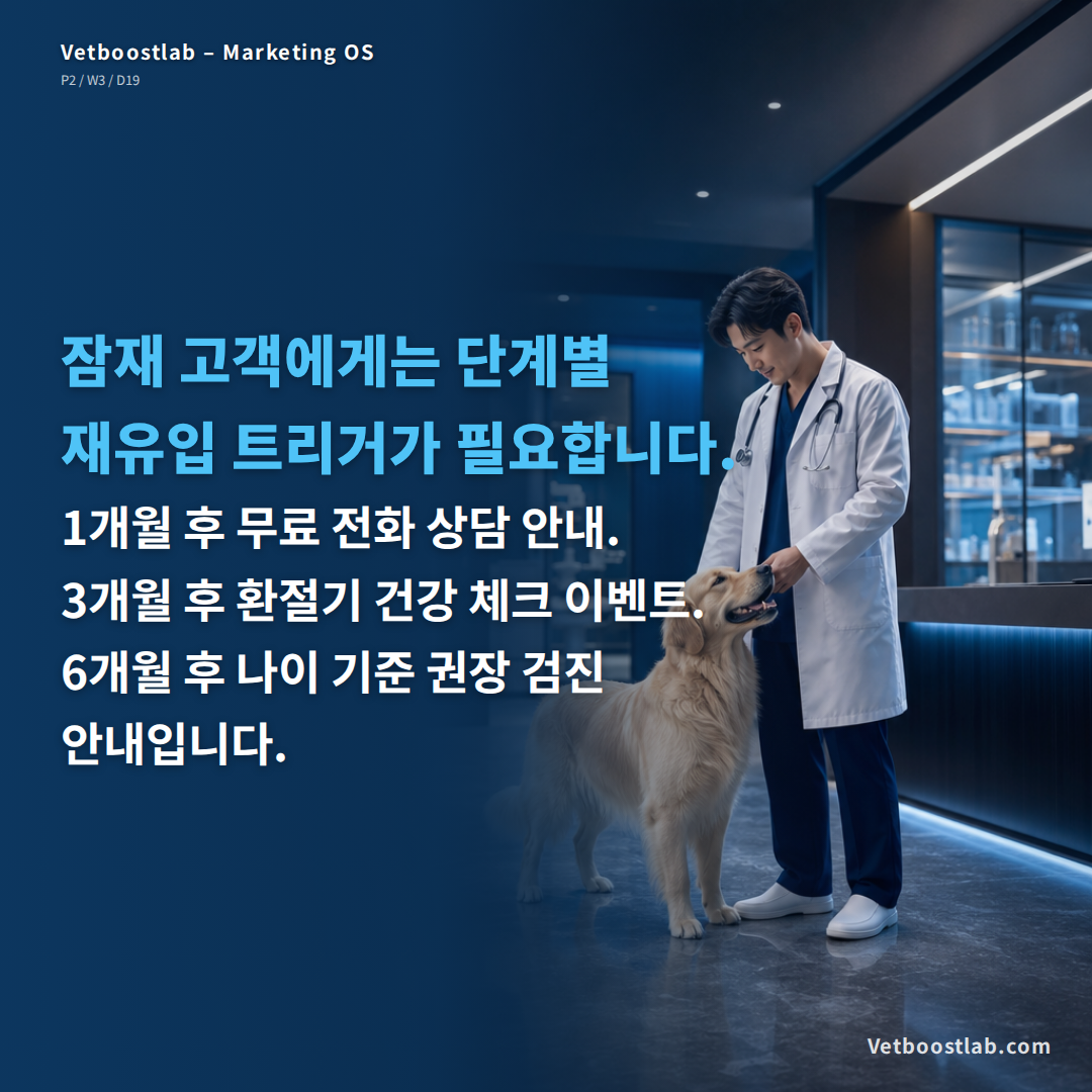 동물병원 잠재고객 재유입 슬라이드 4